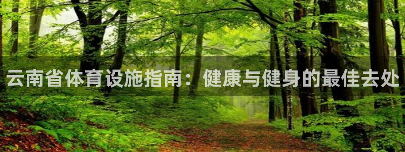 意昂体育3联系电话：云南省体育设施指南：健康与健身的