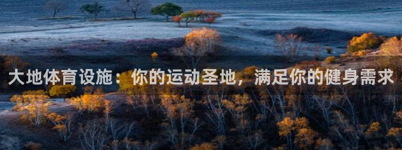 意昂体育3平台注册要钱吗：大地体育设施：你的运动圣地