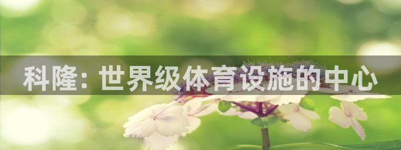 意昂3集团官网首页：科隆: 世界级体育设施的中心