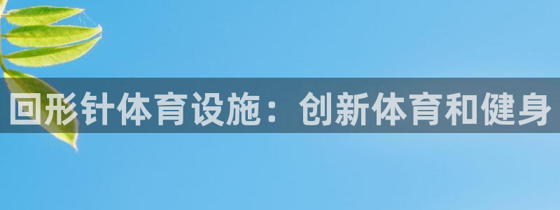 意昂3集团：回形针体育设施：创新体育和健身