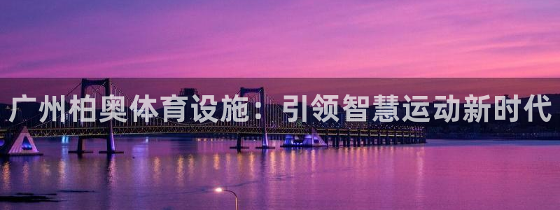 意昂3娱乐40996：广州柏奥体育设施：引领智慧运动