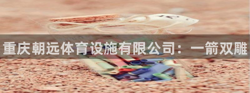 意昂3集团logo：重庆朝远体育设施有限公司：一箭双